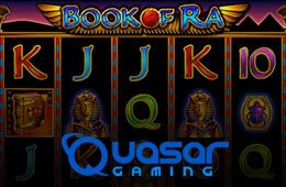Try Book of Ra at Quasar Gaming Online Casino!